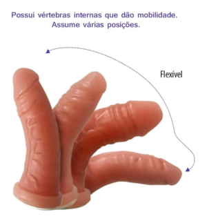 PRÓTESE VERTEBRADA CYBER SKIN 16,5 X 3,5cm - Imagem 2