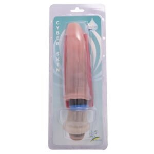 PRÓTESE CYBER SKIN COM VIBRO 15 CM X 3,5 CM - Imagem 2