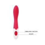 VIBRADOR EM SILICONE PONTO G 30 TIPOS DE VIBRAÇÕES BISHOP - Imagem 3