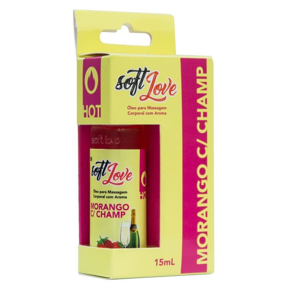 GEL HOT MORANGO C/ CHAMPAGNE