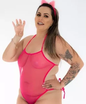 MINI FANTASIA PLUS SIZE GATINHA