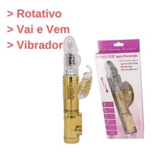 VIBRADOR VAI E VEM COM 36 VIBRAÇÕES - Imagem 4