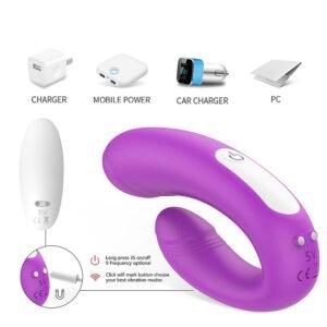 VIBRADOR PARA CASAL S-HANDE CARREGADOR MAGNÉTICO - Imagem 7