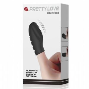 VIBRADOR DE DEDO EM SILICONE PRETTY LOVE