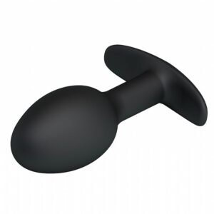 PLUG ANAL EM SILICONE 8,5 CM 3,2 CM - Imagem 4