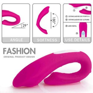 VIBRADOR PARA CASAL S-HANDE CARREGADOR MAGNÉTICO - Imagem 4