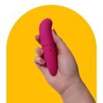 VIBRADOR PONTO G AVELUDADO DIVERSAS CORES