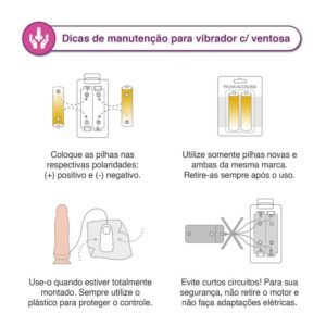 PRÓTESE REALÍSTICA COM VENTOSA E VIBRO 16,3 X 4,5CM - Imagem 3