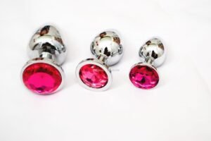 PLUG ANAL CROMADO DIVERSAS CORES - Imagem 4