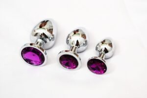 PLUG ANAL CROMADO DIVERSAS CORES - Imagem 6