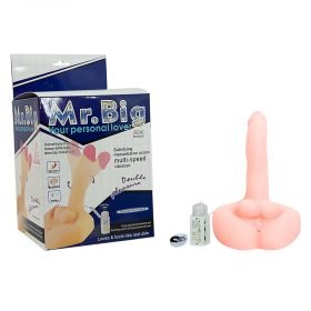 MR BIG CYBER SKIN VIBRADOR ROTATIVO PRETTY LOVE