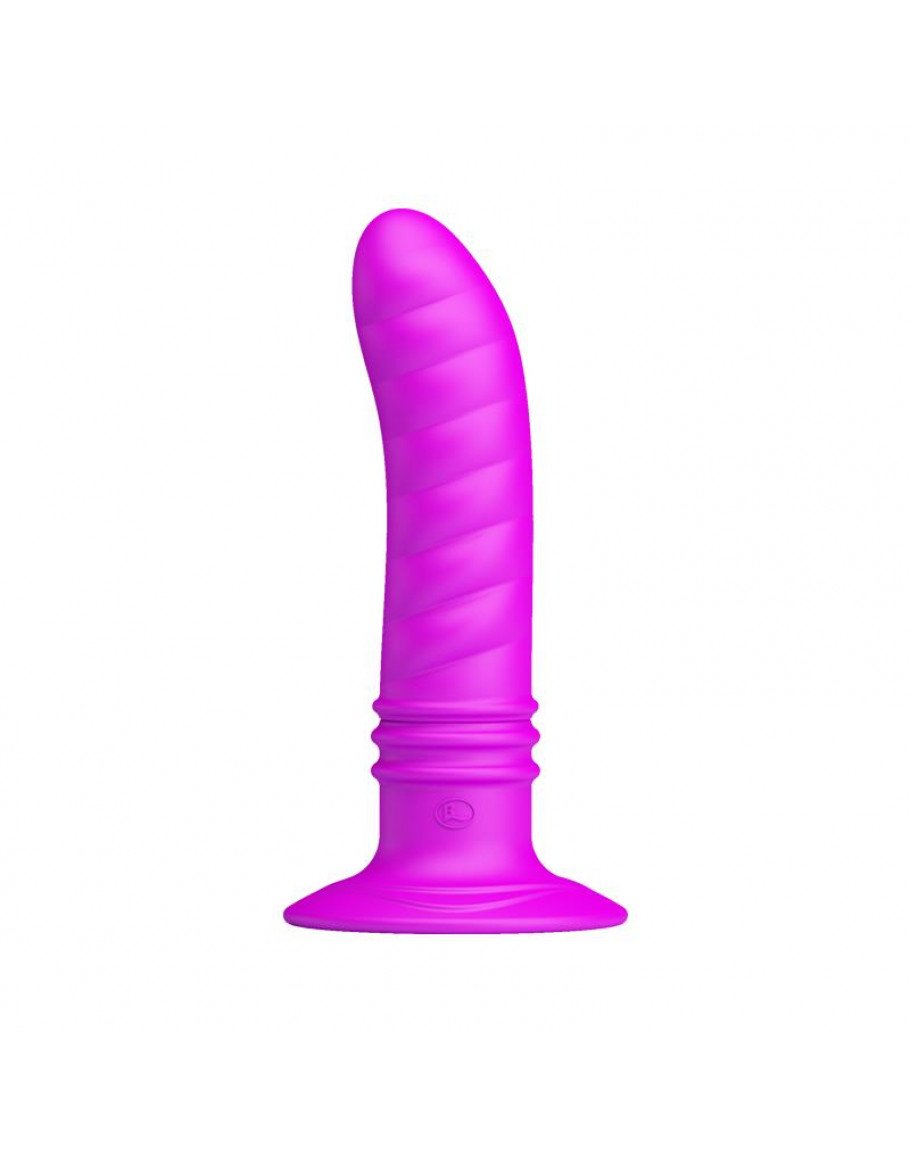 VIBRADOR PONTO G COM VENTOSA PRETTY LOVE - Imagem 6