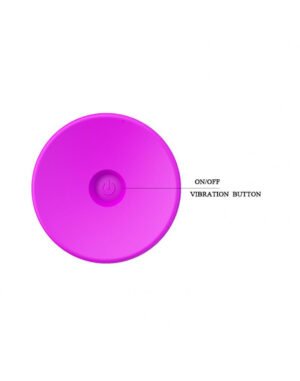 VIBRADOR PONTO G COM VENTOSA PRETTY LOVE - Imagem 5