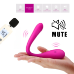 VIBRADOR FORMATO U ESTIMULAÇÃO PONTO G E CLÍTORIS PARA CASAL COM CONTROLE - Imagem 10