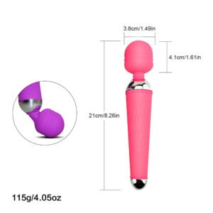 VARINHA MÁGICA ROSA 10 TIPOS DE VIBRAÇÕES 6000 RPM - O MAIS POTENTE - - Imagem 8
