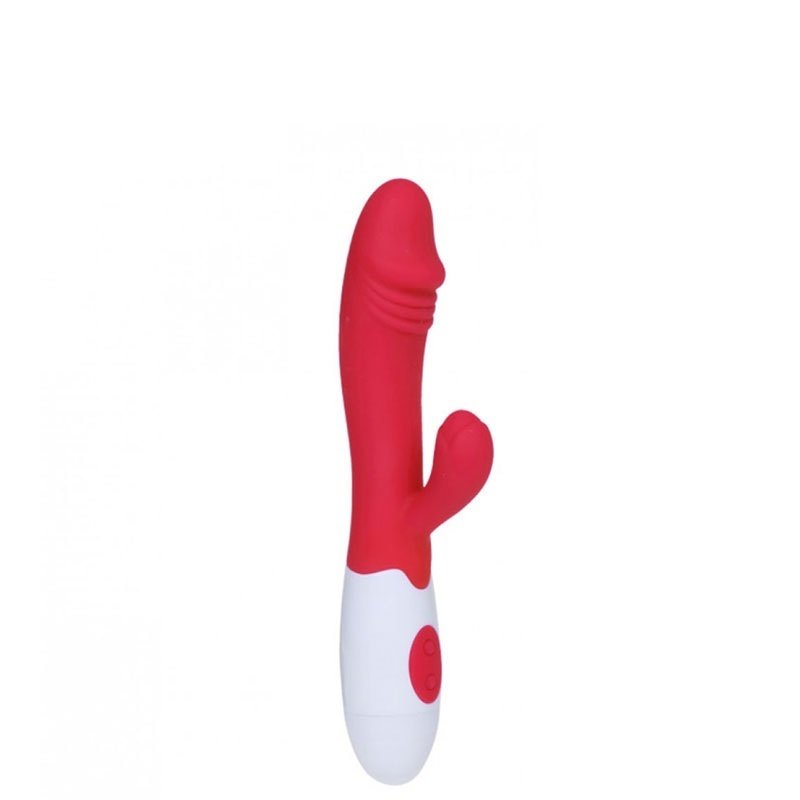 VIBRADOR PONTO G COM ESTIMULADOR CLITORIANO - Imagem 2