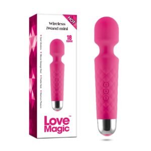VARINHA MÁGICA ROSA 10 TIPOS DE VIBRAÇÕES 6000 RPM - O MAIS POTENTE -