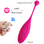 VIBRADOR BULLET SEM FIO COM CONTROLE REMOTO PRETO - Imagem 13