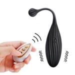 VIBRADOR BULLET SEM FIO COM CONTROLE REMOTO PRETO