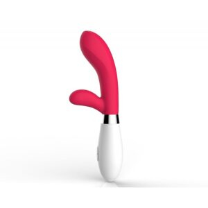 VIBRADOR SILICONE DUPLO MOTOR 10 NÍVEIS DE VIBRAÇÕES