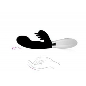 VIBRADOR DUPLO ESTIMULAÇÃO CLÍTORIS ESCAMAS 10 NÍVEIS DE VIBRAÇÕES - Imagem 4