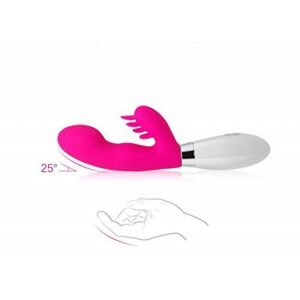 VIBRADOR DUPLO ESTIMULAÇÃO CLÍTORIS ESCAMAS 10 NÍVEIS DE VIBRAÇÕES - Imagem 3