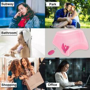VIBRADOR COM SUGADOR E FUNÇÃO DE AQUECIMENTO - 10 NÍVEIS DE VELOCIDADES E CARREGAMENTO MAGNÉTICO - Imagem 3