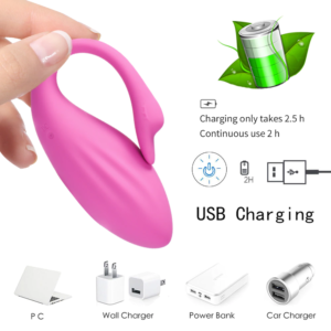 VIBRADOR EM SILICONE COM 9 TIPOS DE VIBRAÇÕES RECARREGÁVEL - Imagem 3