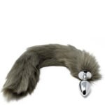 PLUG ANAL RAPOSA TAMANHO P GREY - Imagem 3