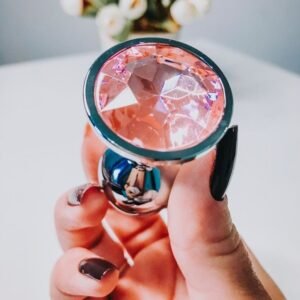 PLUG ANAL CROMADO DIVERSAS CORES