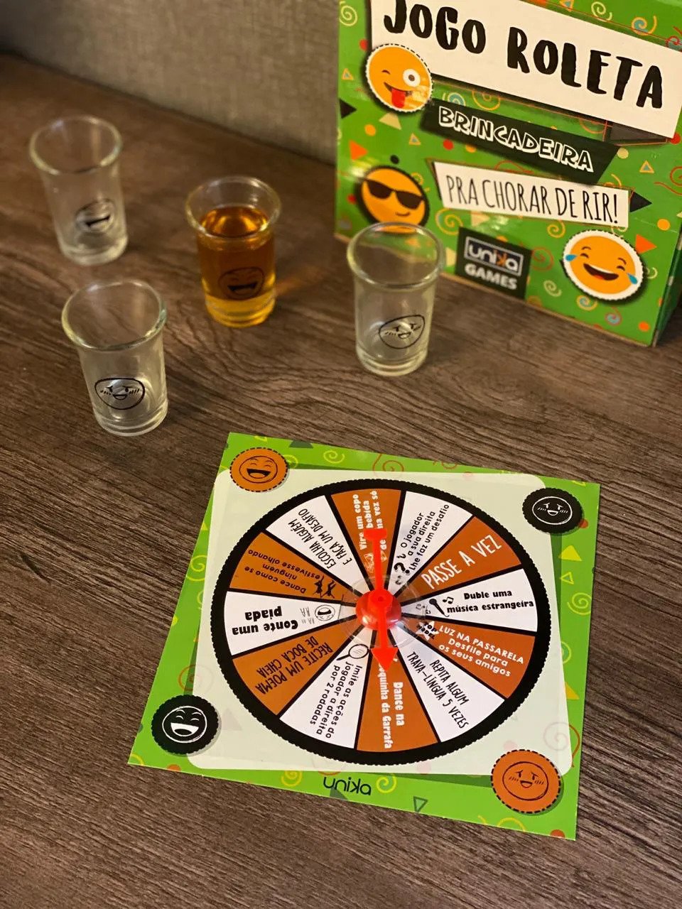 JOGO EM SHOTS PARA CHORAR DE RIR