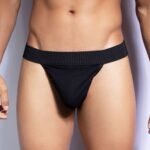 JOCKSTRAP PRETA SUPORTE ATLÉTICO - Imagem 3