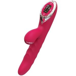 KISTOY A-KING MAX - VIBRADOR ROTATIVO COM FUNÇÃO VAI E VEM E SUGADOR CLITORIANO - VISOR LCD - Imagem 6