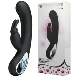 VIBRADOR RABBIT WEBB RECARREGÁVEL ULTRA POTENTE