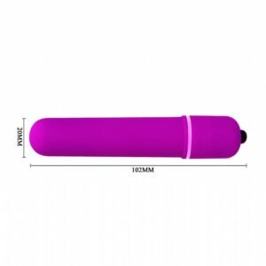 POWER BULLET AVELUDADO 10 VIBRAÇÕES - Imagem 2