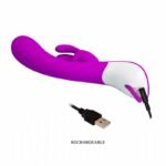 VIBRADOR RABBIT HARLAN RECARREGÁVEL - Imagem 3