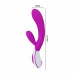 VIBRADOR PONTO G E CLÍTORIS COLBY PRETTY LOVE RECARREGÁVEL - Imagem 2