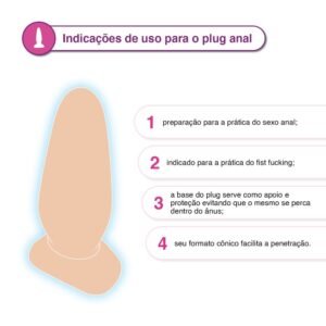 PLUG ANAL 10,5 X 2,5 CM - Imagem 4