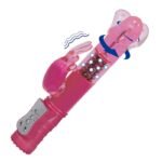VIBRATOR RABBIT LISO ROTATIVO RECARREGÁVEL 360º