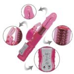 VIBRATOR RABBIT LISO ROTATIVO RECARREGÁVEL 360º - Imagem 2