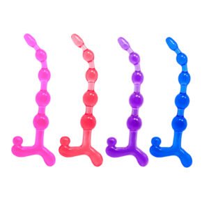 PLUG ANAL 5 ESFERAS EM JELLY - Imagem 2