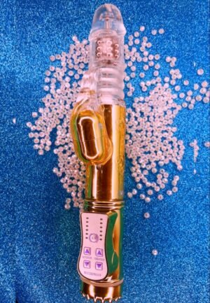 VIBRADOR ROTATIVO VAI E VEM EM SILICONE ULTRA POTENTE - Imagem 2