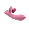 VIBRADOR PONTO G E ESTIMULADOR CLÍTORIS GIRATÓRIO COM AQUECIMENTO