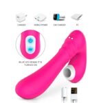 VIBRADOR PONTO G E SUGADOR DE CLÍTORIS GRAY - Imagem 3