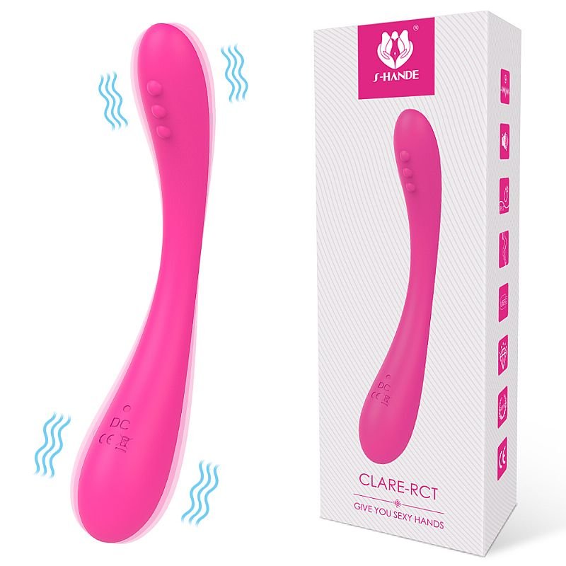 VIBRADOR DE CASAL FLEXIVEL CLARE RECARREGÁVEL