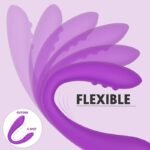 VIBRADOR DE CASAL FLEXIVEL CLARE RECARREGÁVEL - Imagem 2
