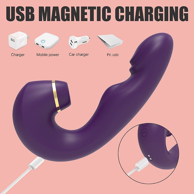 VIBRADOR PONTO G E SUGADOR OIGA - Imagem 4