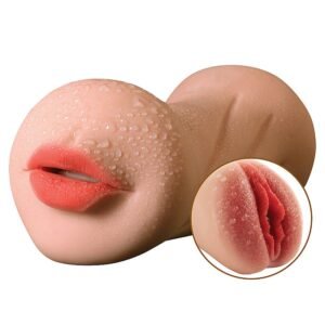 MASTURBADOR MASCULINO PASSION LADY BOCA E VAGINA - Imagem 2