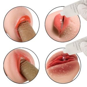 MASTURBADOR MASCULINO PASSION LADY BOCA E VAGINA - Imagem 7