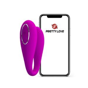 VIBRADOR PARA CASAL AUGUST VIA APP PRETTY LOVE